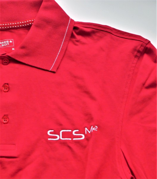 Polo Shirt mit Stick "SCS M2"