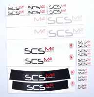 Aufkleber Set "SCS M2" Aufkleber Set "SCS M2"