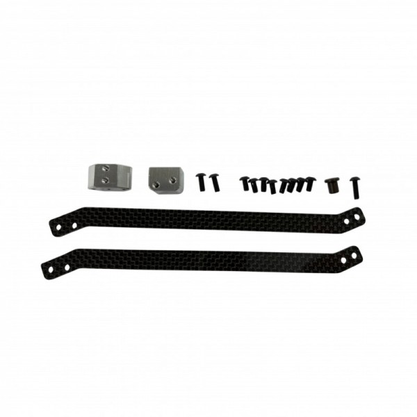 REAR REINFORCEMENT BRACE GRAPHITE SET GTC8.25 (1)