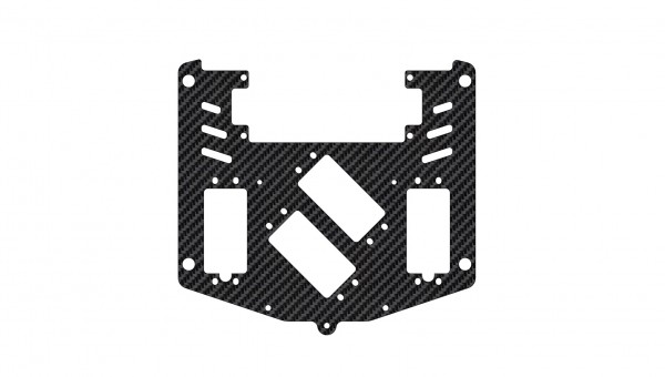 Servoplatte XR4 für 2 kleine Lenkservos