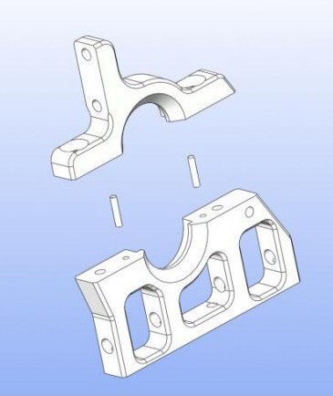 Differentialbock rechts XR3