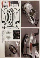 Porsche GT3R Dekorsatz Basis-Beklebung
