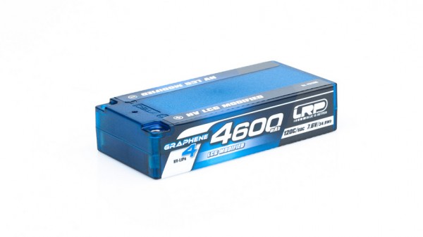 HV LCG MODIFIED SHORTY GRAPHENE-4 4600MAH HARDCASE AKKU - 7.6V LIPO - 120C/60C