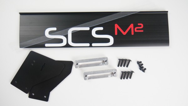 Aluminium TC Wing 240mm SET (2017 straight plastic endplates)