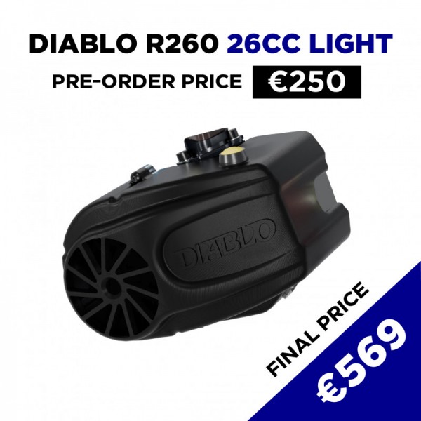 ENGINE DIABLO R 26CC LIGHT