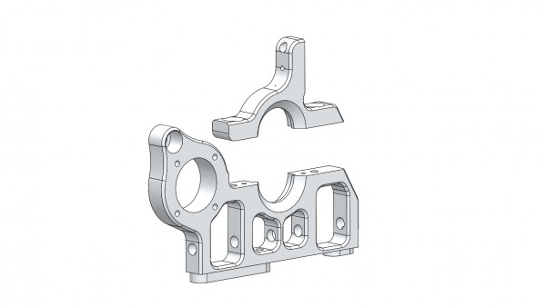 Diffbock Hinten Links