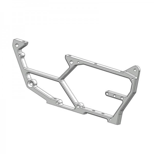 Vorderachsbock Links FR Alu Natur