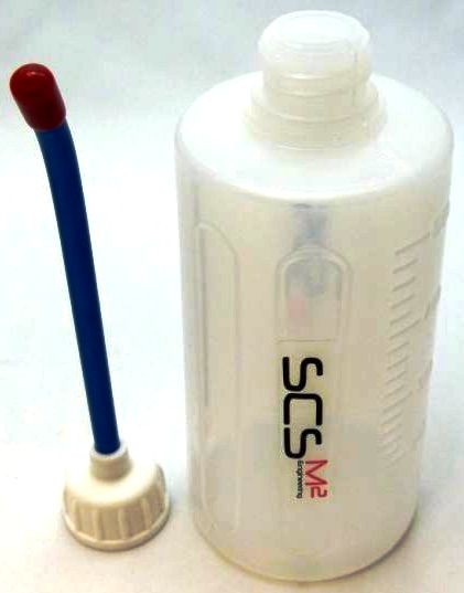 Tankflasche 500ml (mit Schraubverschluss und Alurohr)