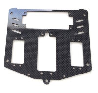 CARBON FIBRE RADIO PLATE XR3 MAXI SERVO PCS. 1