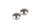 18mm silver aluminium tool caps 2 pcs