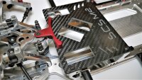 SCS Shorty radio plate (carbon)