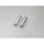 Zylinder Alu mit Gewinde M3 26x7