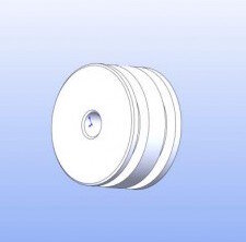 BRAKE CALIPER PISTON MONOBLOCK PCS. 1
