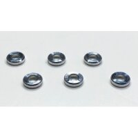 SHIM ALU  ø 8 sp.2 HOLE 4 PCS. 6