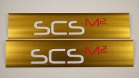 Aluminium F1 Wing 270mm (carbon endplates) Gold
