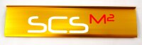 Aluminium F1 Wing 270mm (single profile) Gold