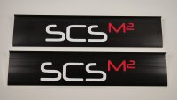 Aluminium F1 Wing 270mm (2 profiles) Black