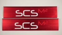 Aluminium F1 Wing 270mm (2 profiles) Red
