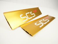 Aluminium F1 Wing 270mm (2 profiles) Gold