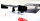 DTM TC Wing 240mm Aluminium with carbonbrackets Black
