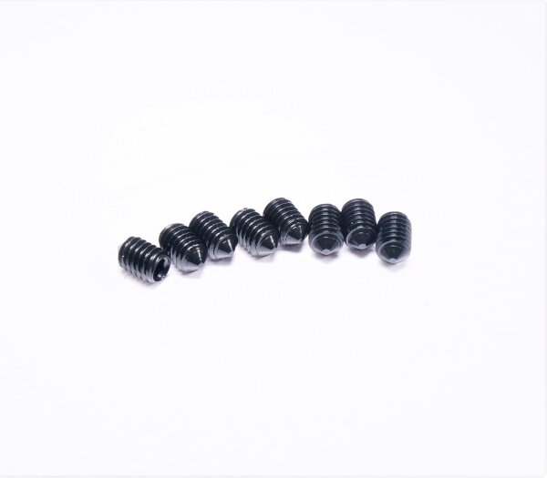 Secure screw for wheel nuts
