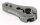 Robitronic Servo Arm Alu 25Z grey short (Savöx, Futaba)