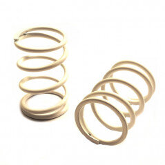 Shock Spring white - 5.0 Coils - Medium (2)