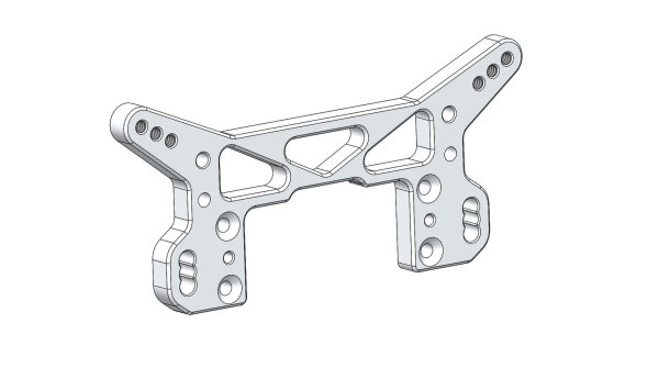 REAR SHOCK SUPPORT XR4 PCS. 1