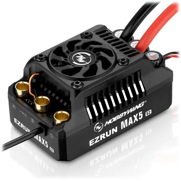 Hobbywing Ezrun MAX5 HV GEN2 Regler 250 Amp, 6-12s LiPo, BEC 8A