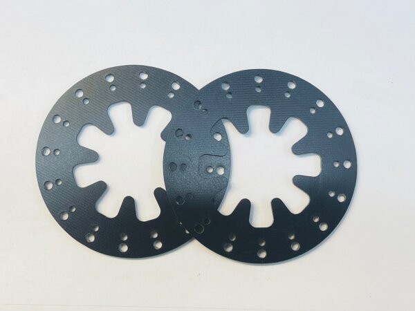 Power BRAKE DISK  Black 64 mm Disc Harm