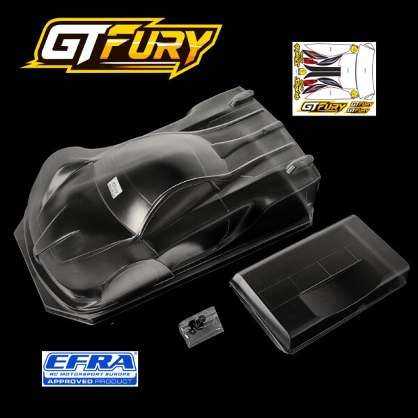 GENIUS GT FURY 1/8th GT Body 1,0mm