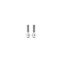 STEEL PIVOT BALL 8,40mm X 28,5 Cm (2)