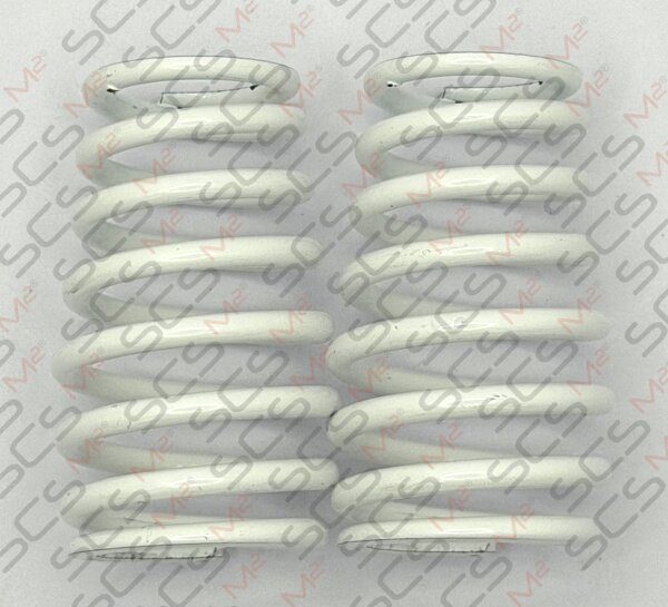 Dämpferfeder weiß 2,9 (2 Stück)