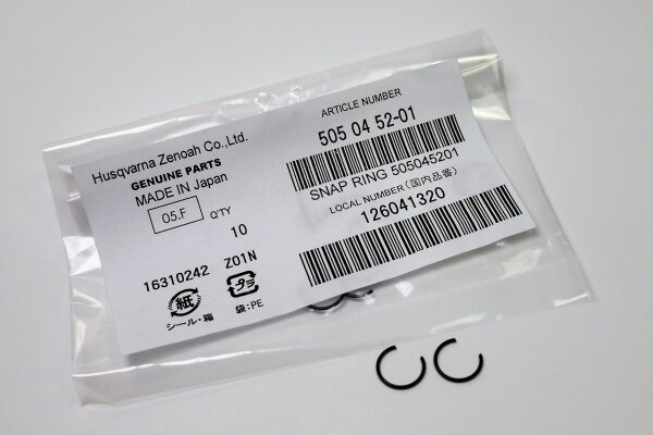 Piston Wrist Pin Snap Ring Set