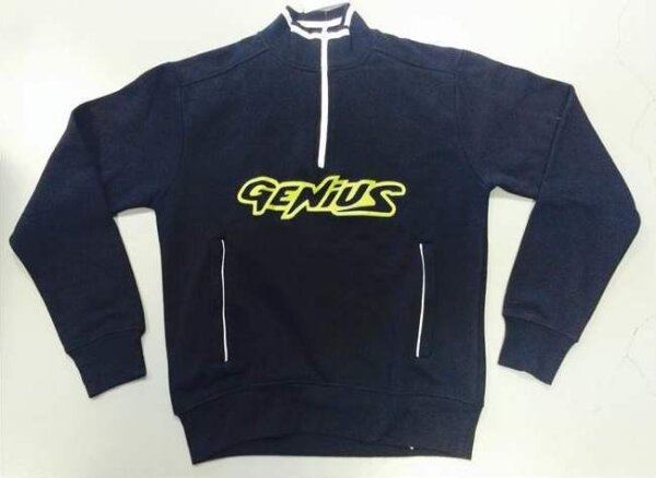 SWEATSHIRT GENIUS BLACK SIZE XL