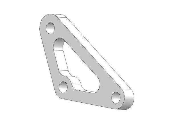 LOWER EMBOSSMENT ENGINE SUPPORT FR PCS. 1