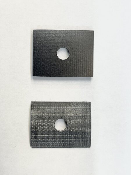 Spacer f. Kegelräder, Halbmonde Black (Epoxy)