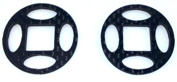 Diff-Shim Carbon Set V3 (32mm) - for low grip tracks