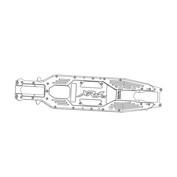 CHASSIS PLATE GENIUS XR4S PCS. 1