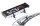 DTM TC Wing 240mm Aluminium with carbonbrackets