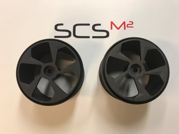 Aluminium rims set "VM-M" black anodized pcs. 4